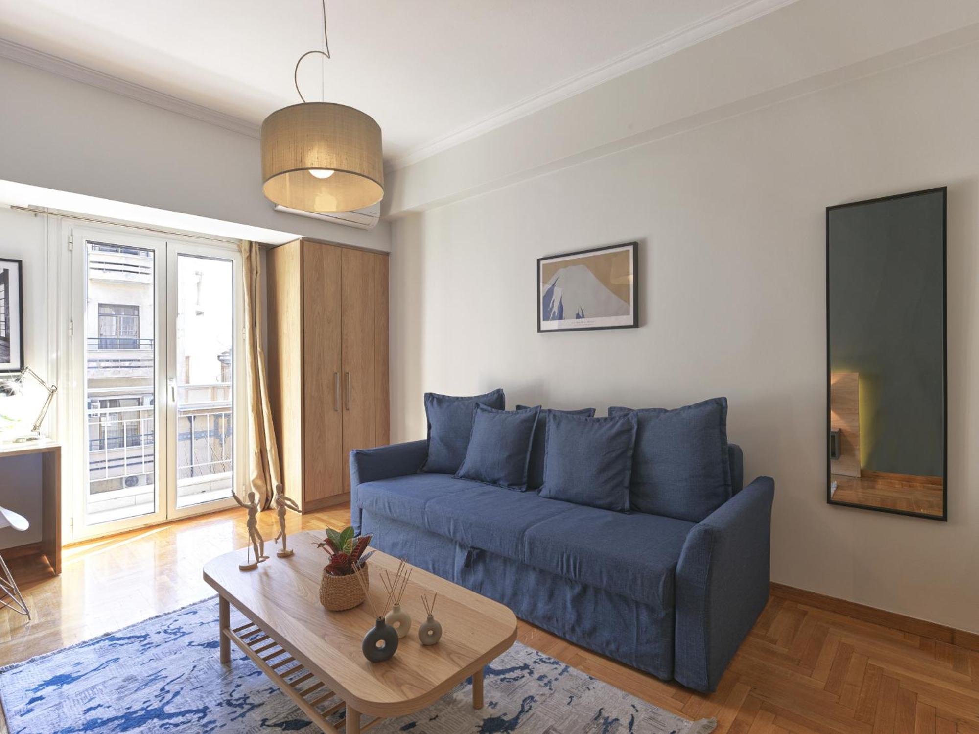 Modern Haven Near Archaeological Museum Apartamento Atenas Exterior foto