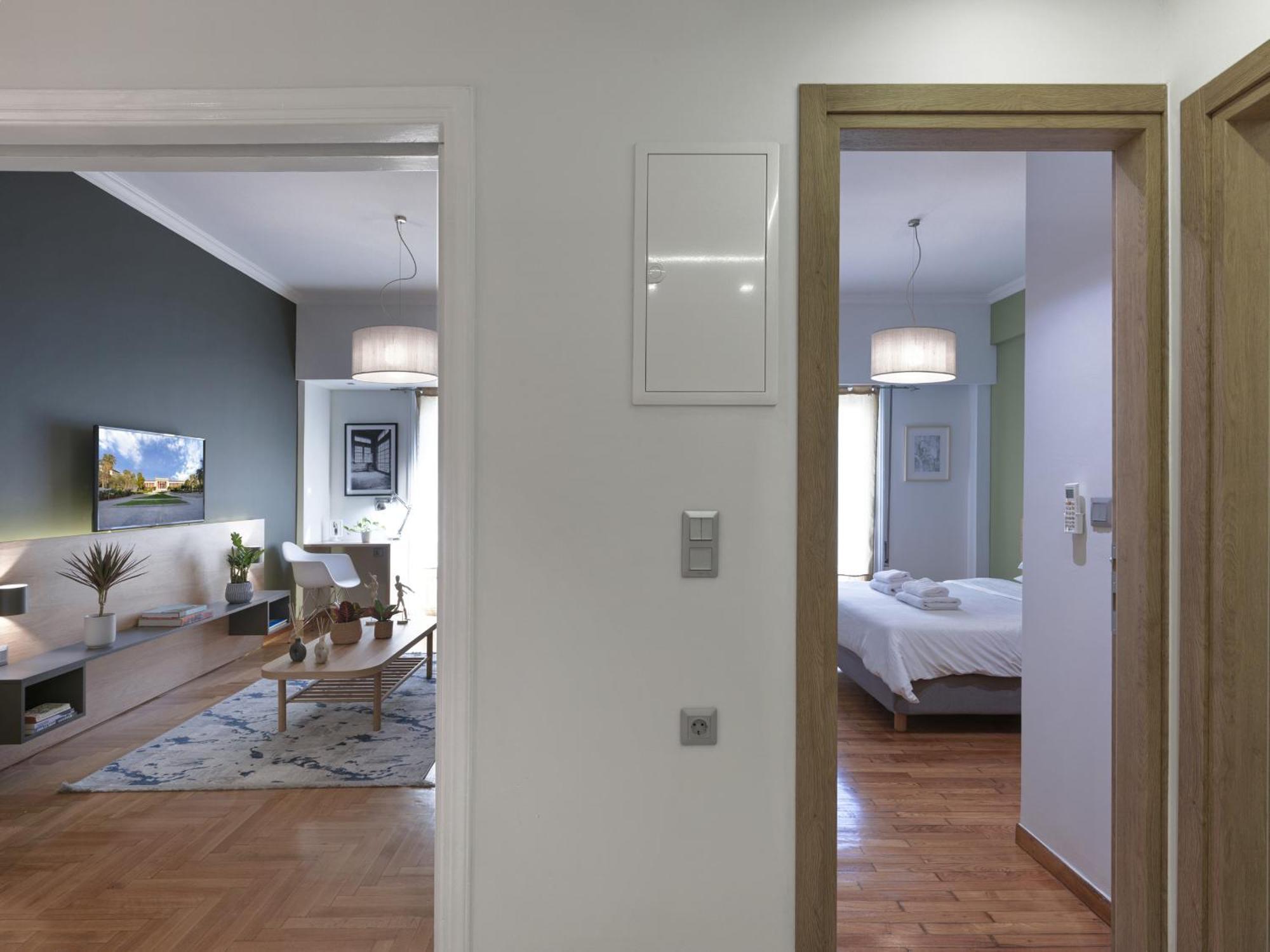 Modern Haven Near Archaeological Museum Apartamento Atenas Exterior foto